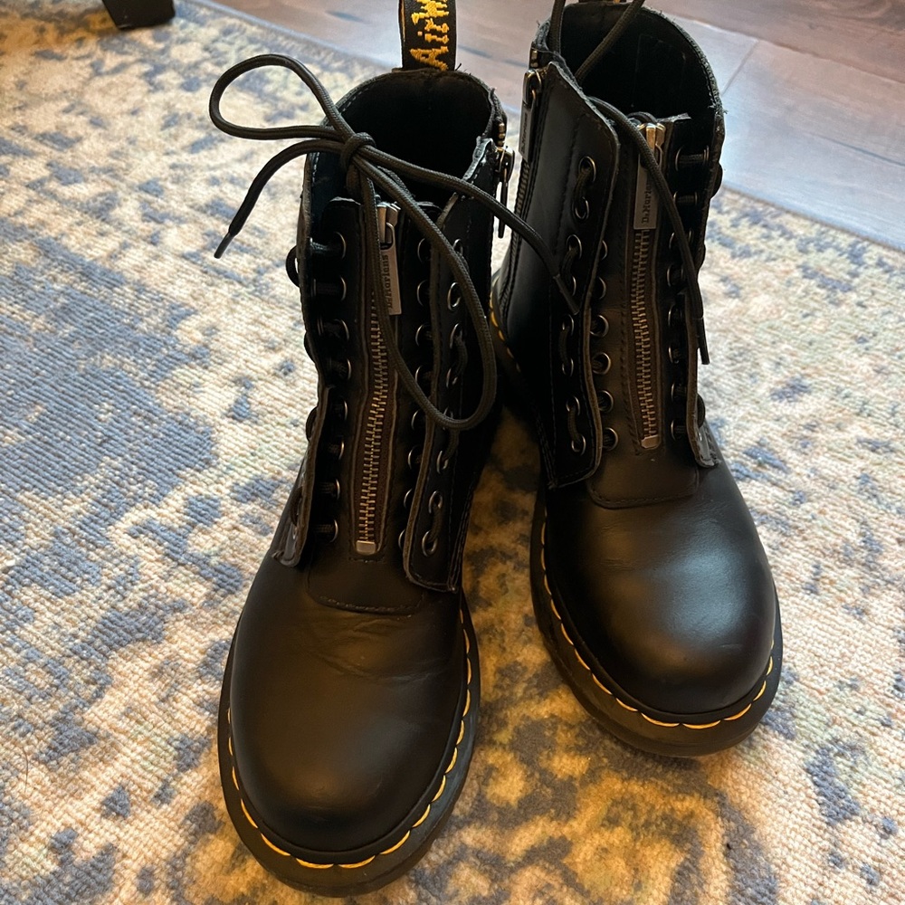 Dr. Martens Black Lace Up Boots